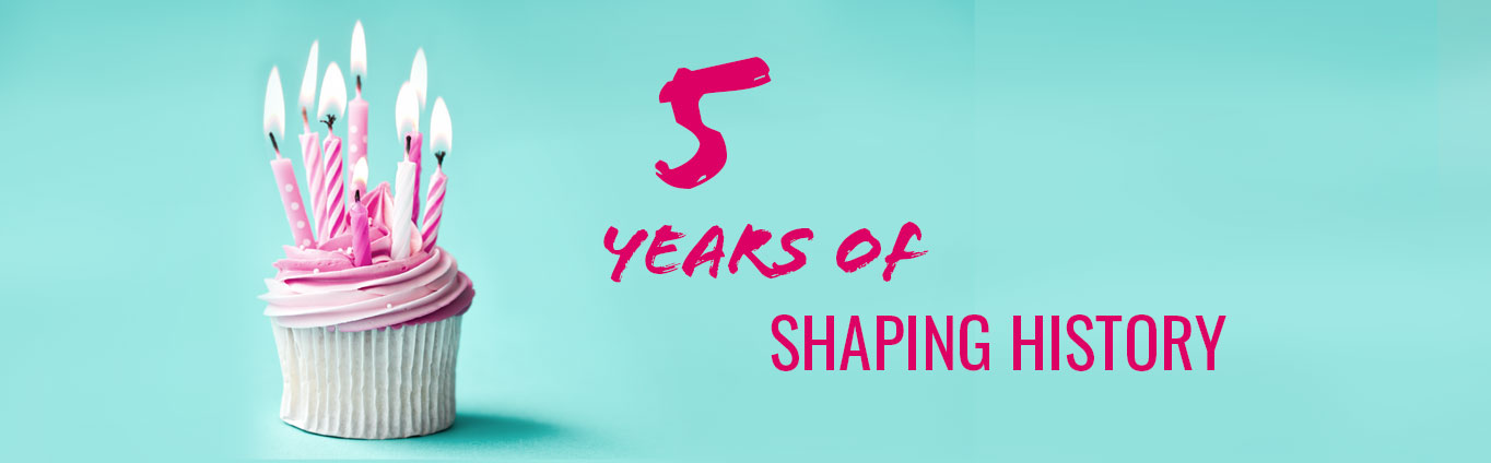 5 Years of Shaping History
